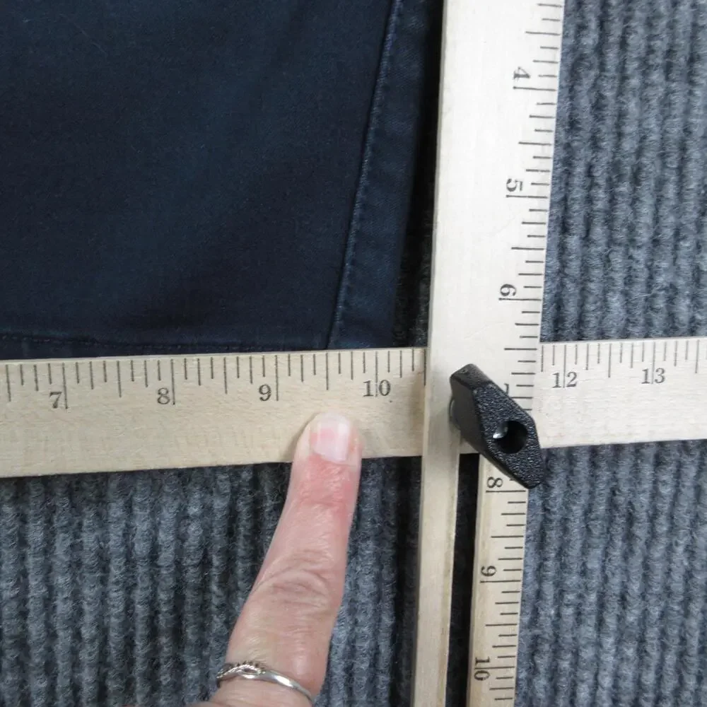 The Perfect Jean Shorts Mens 32 Blue Chino Spandex Drawstring Slim Fit 32x7* NWT